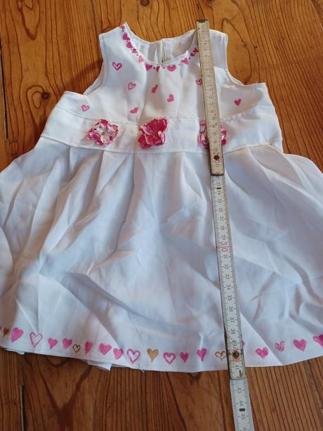 Šaty se srdíčky 74/80, 74
