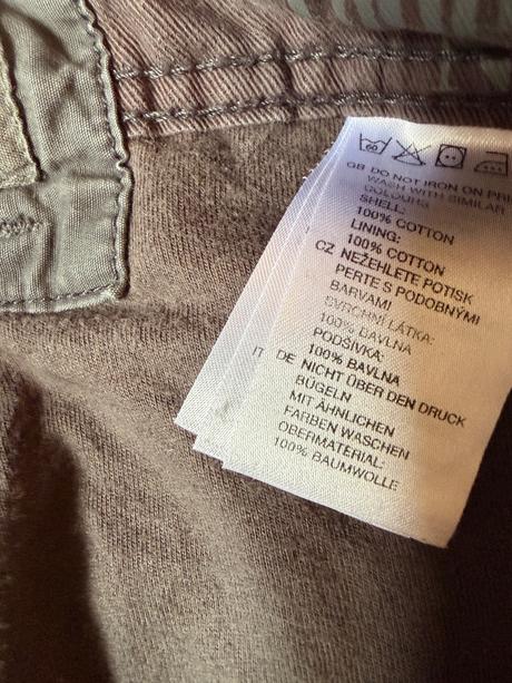 Vyteplene sede 140 h&m kalhoty, h&m,140