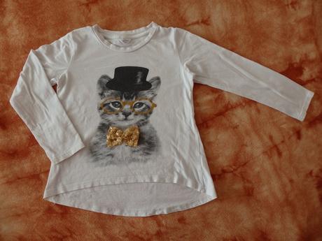 Tričko s kočičkou, pepco,122