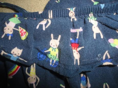 Letní overal hm, vel. 7-8 let, dírka, h&m,122