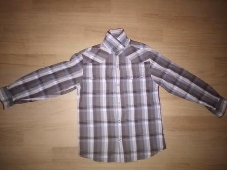 Košile, blue base,128