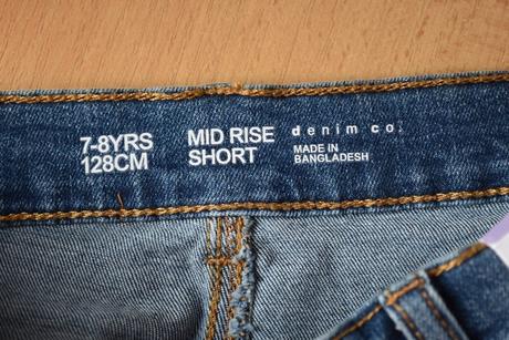 Kraťasy vel. 7 - 8 let, primark,128