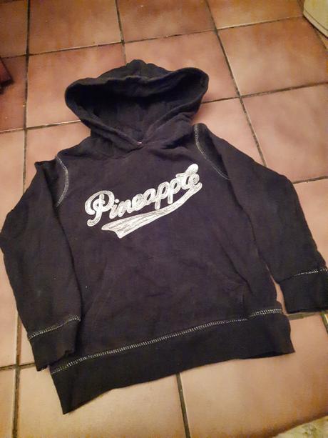 Dívčí mikina flitry pineapple vel. 98 - 104, 98