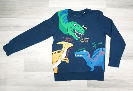 Mikina s dinosaury, c&a,134