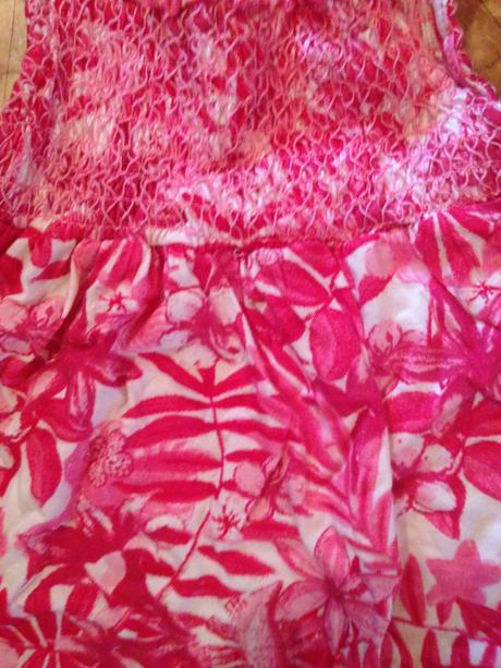 Dívčí tričko - tunička květy, dopodopo,86