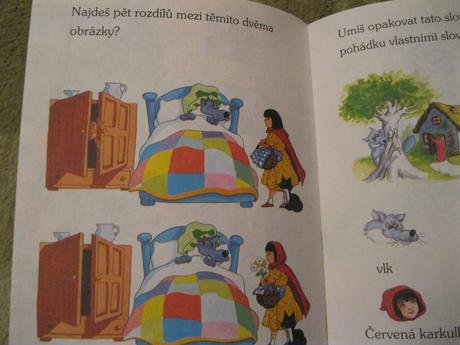 Knížka 4 známých pohádek,