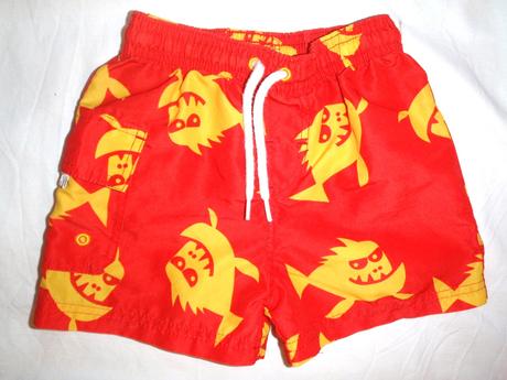 Krásné plavky alias kraťasy s piraňama - nextík, next,80