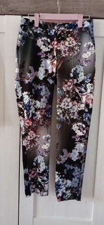 Květované kalhoty, topshop,36