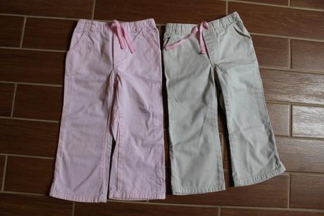 2x kalhoty old navy, 4 roky, old navy,104