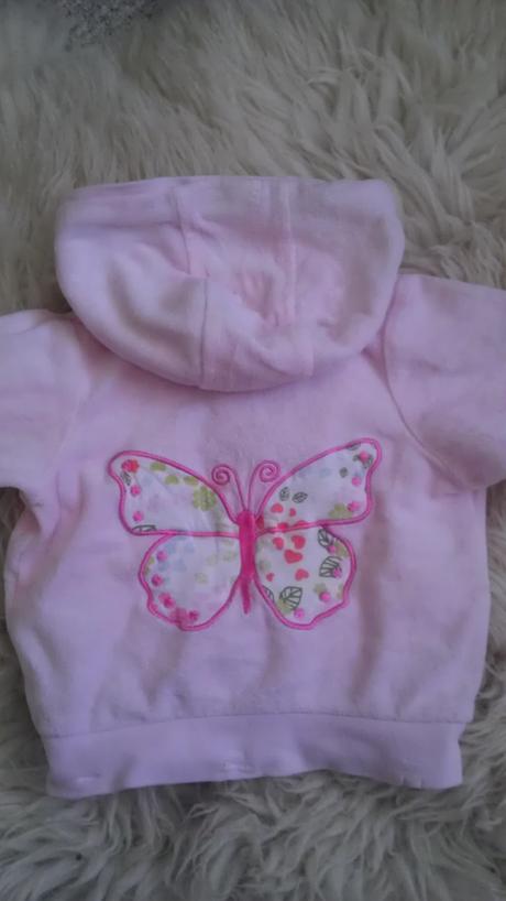 Mikina s motýlem, h&m,62