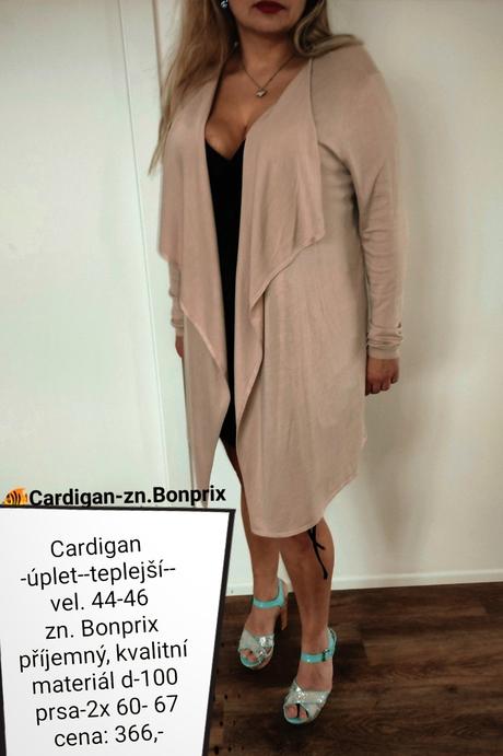 Cardigan-jaro/podzim,zn.bonprix, bonprix,46