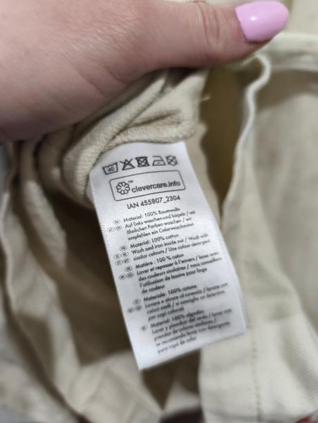 Krémový jarní kabátek s páskem s/m, abercrombie&fitch,s