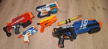 Dětské pistole zn. nerf, 