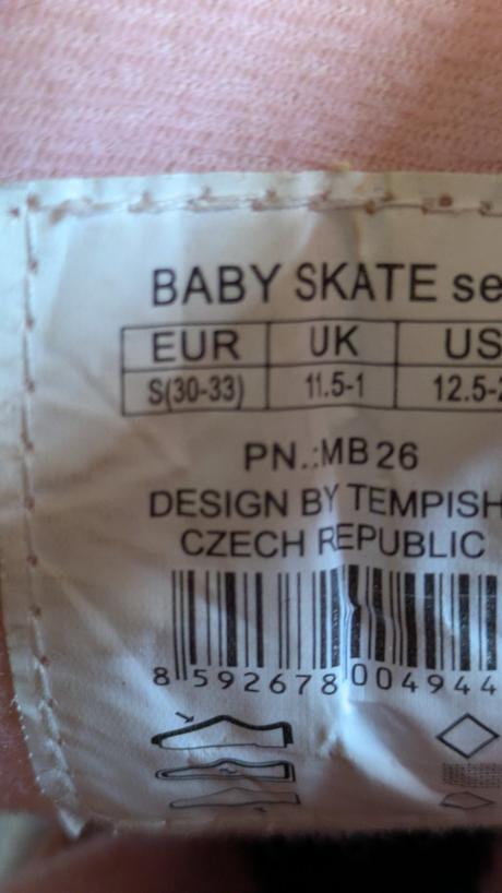 T449 kolečkové brusle tempish vel. 30 - 33, tempish,30