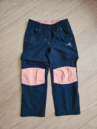 Plátěné kalhoty/kraťasy, vel. 104, lupilu,104