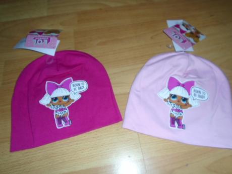 Čepice panenka l.o.l. vel 52 a 54, setino,52 / 54