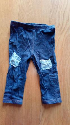 Elastické kalhoty, f&f,80