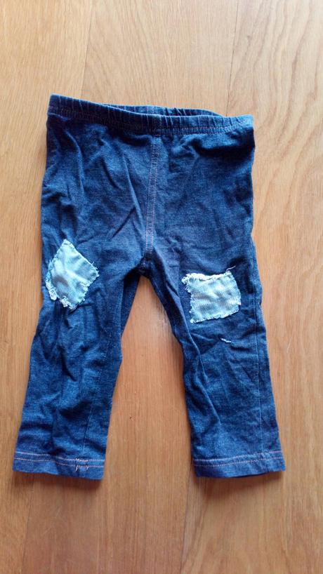 Elastické kalhoty, f&f,80