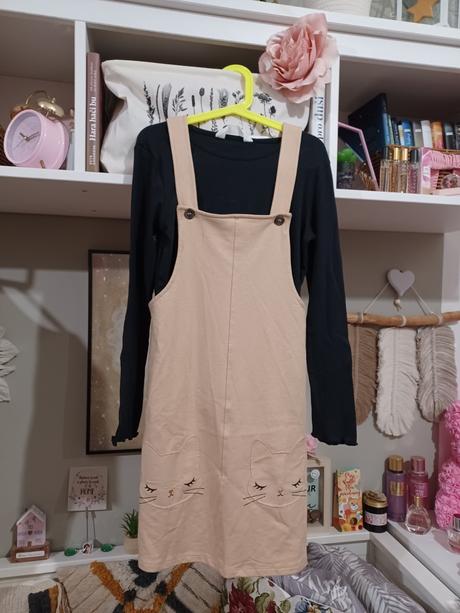 Šatovka s kočičkou h&m 140/146, h&m,140