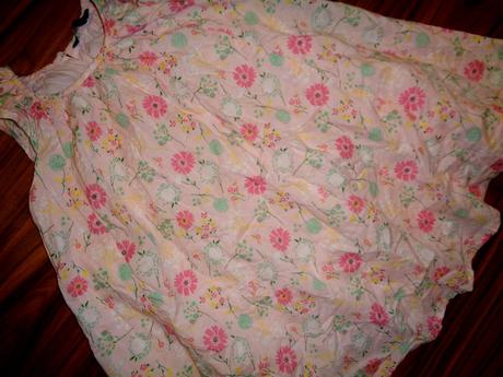 Krásné růžové květované šaty, george,116