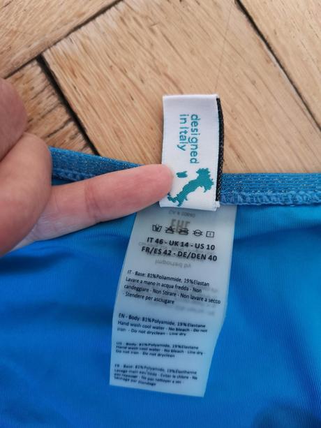 Plavky push up bikiny vel. 36 / 40, s