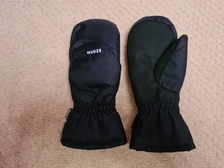 Rukavice palčáky černé, wedze,134