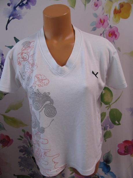 Dámské bavlněné tričko puma, puma,l