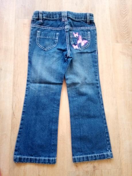 3 x rifle / džíny, vel 110/116,caa, dopodopo, girl, c&a,110