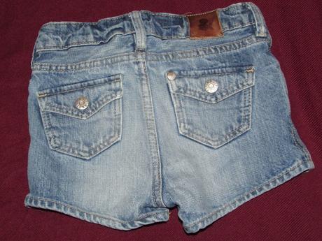 Kraťasy riflové denim z h&m, h&m,92