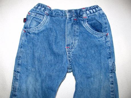 Zateplené džínové kalhoty, ladybird,74