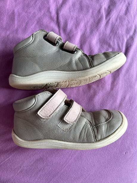 Baby bare febo fall grey pink s membránou, baby bare shoes,30