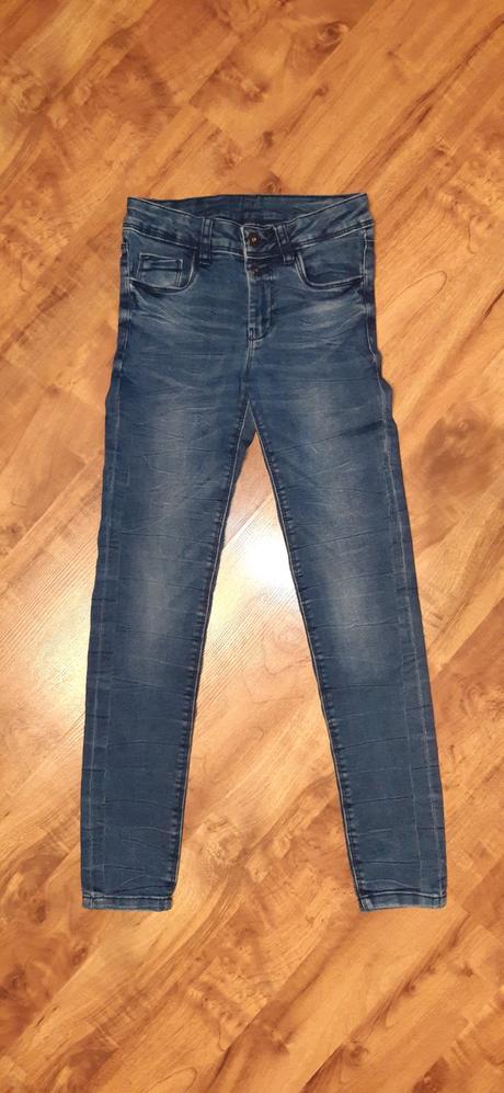 Dívčí strečové džíny 140, 140