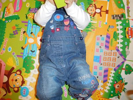 Riflové lacláčky vel. 74/80, marks & spencer,74