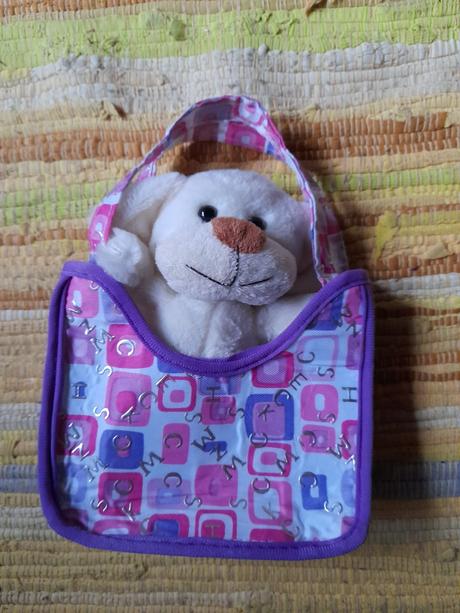 Pes, pejsek taštička, kabelka sada z chorvatska, 