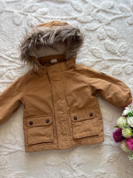 Bundička slabší zimní - v.3/6 měs., h&m,68