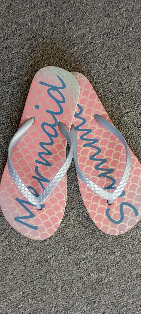 Žabky zn."mermaid summer" vel."34/35",