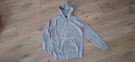 Světle šedý chlapecký svetr next vel. 164, next,164