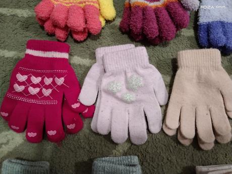 Rukavice pro holčičku, 110