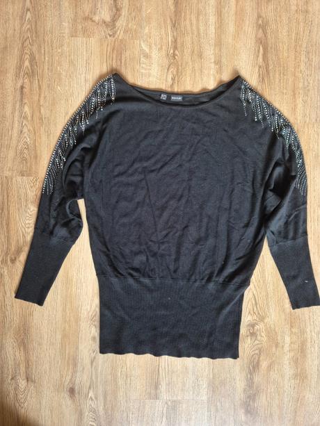 Dámský svetřík s kamínky body flirt vel. 40/42, l
