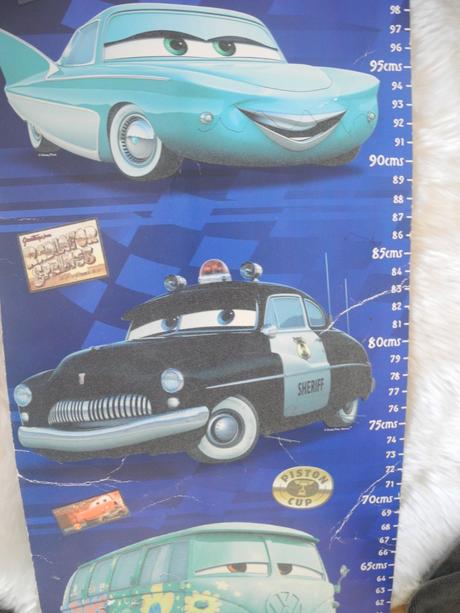 Svítící metr cars, 