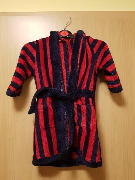 Fleesový župan značky miniclub, velikost 1,5-2 rok, miniclub,86