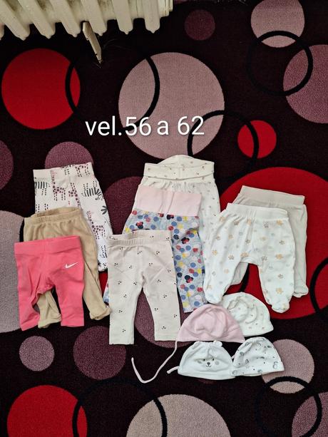 Oblečení pro novorozence, 50–62