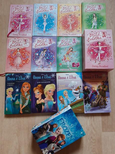 Ledové království 4x a malá baletka 7x,