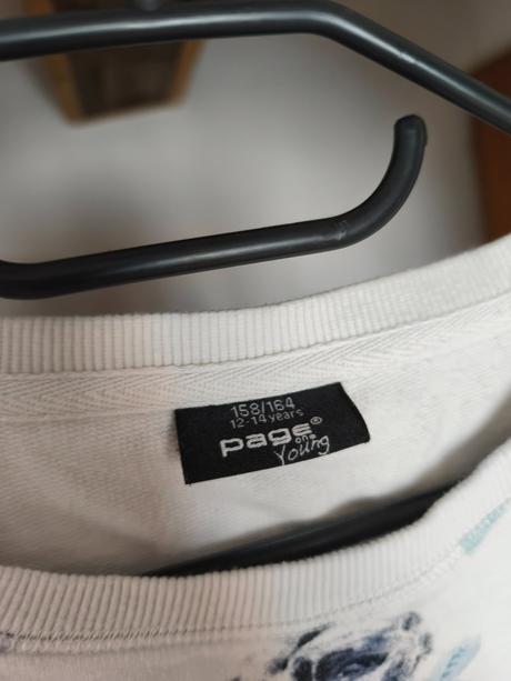 Kytičková mikina 158/164, xs/s, takko,164