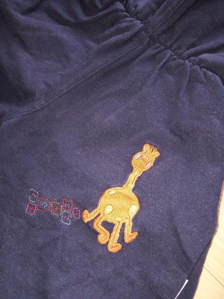 Kalhoty / tepláky s laclem, loana,80