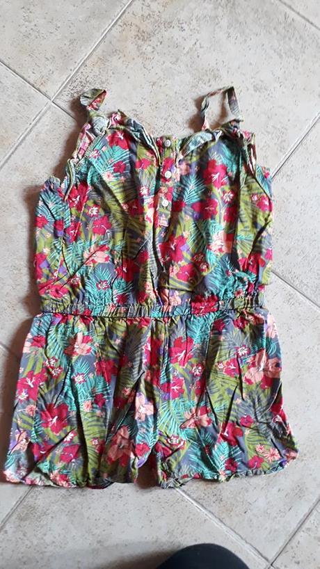 Letní overal, h&m,128
