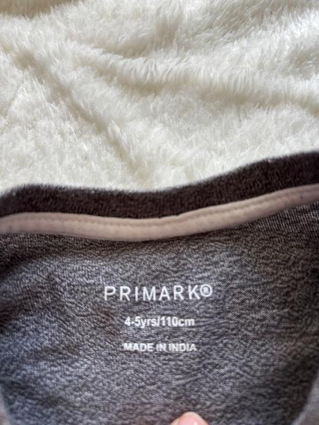 Triko šedé - v.4/5 let, primark,110
