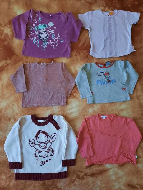 Balík 36 věcí pro holčičku vel. 86, 86–98