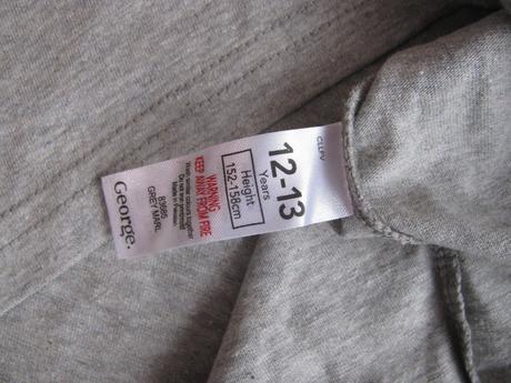 Šedé bavlněné tričko dinosaurus rex, george,158