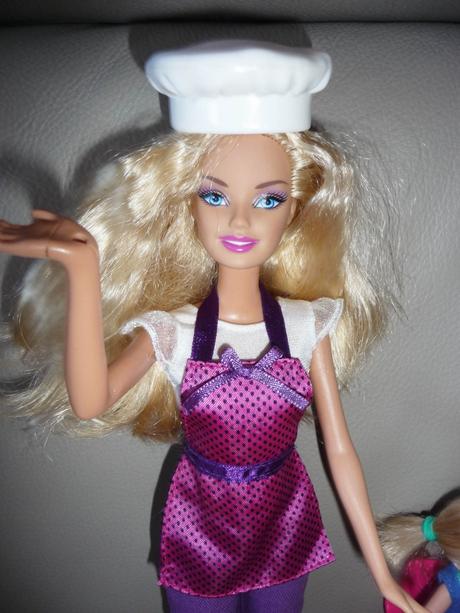 Barbie pizza šéfkuchařka od mattela, 